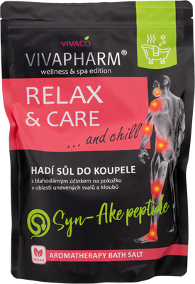 VivaPharm Sůl do koupele Relax and care 1000 g