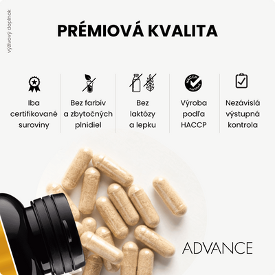ADVANCE VitaCé - přírodní vitamín C 60 kapslí