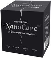 White Pearl Nanocare charcoal bělící pudr s aktivním uhlíkem 30 g