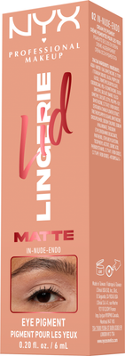 NYX Professional Makeup Tekuté oční stíny Lid Lingerie - 02 In-Nude-Endo 6 ml
