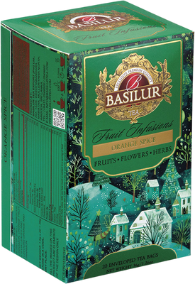 Basilur Christmas Fruit Orange Spice 20 x 1.8 g