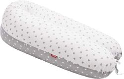 Scamp Kojící polštář Little heart White Grey
