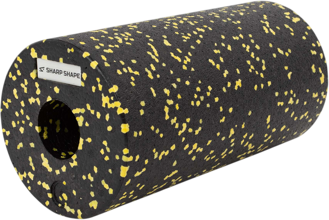 Sharp Shape Masážní válec Foam roller, žluto-černá barva