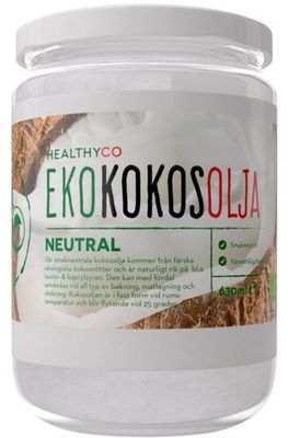 HealthyCO BIO Kokosový olej neutrální 200 ml