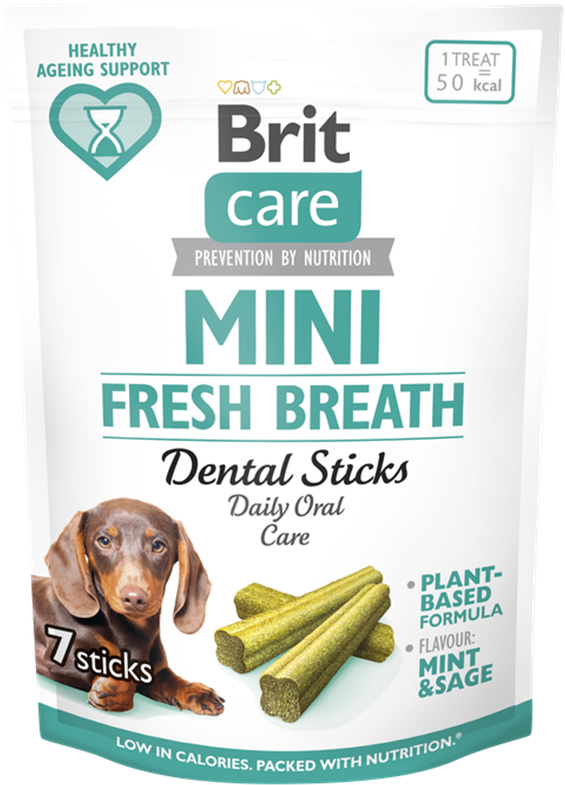 Brit Care Dog Mini treats FRESH BREATH 120 g