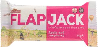 Wholebake Flapjack ovesný malina-jablečná šťáva bezlepkový 80 g