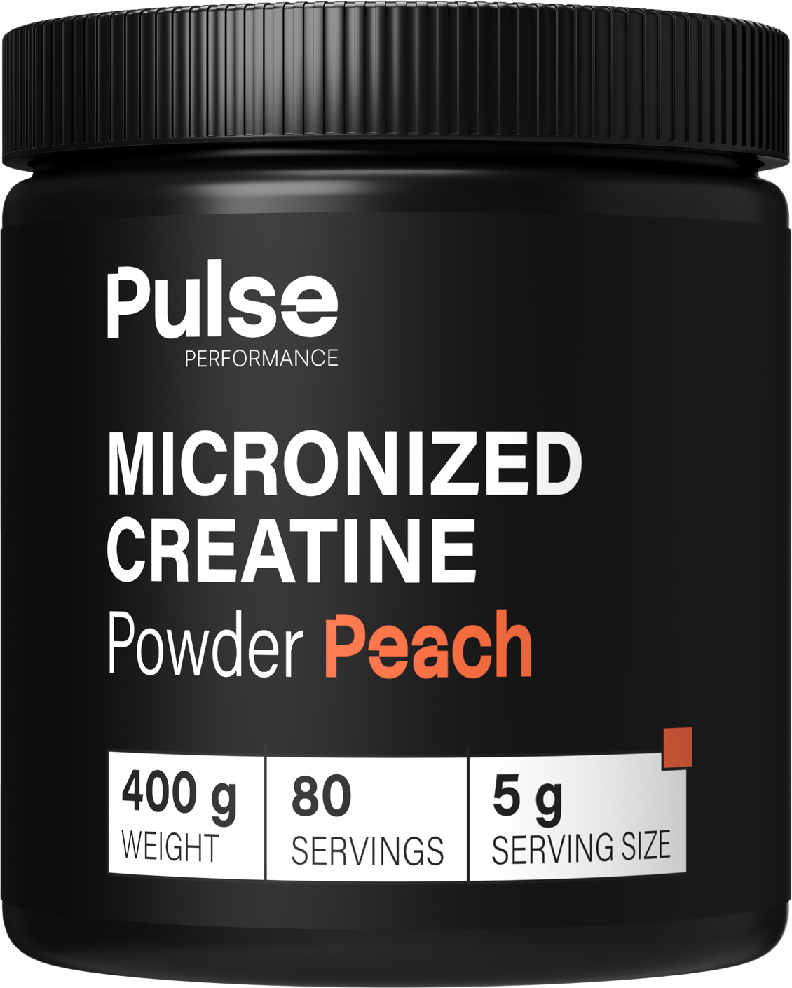 Pulse Performance Micronized Creatine Broskev 400 g
