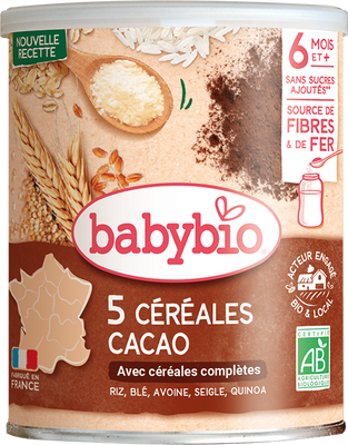 Babybio nemléčná bio kaše s kakaem 220 g