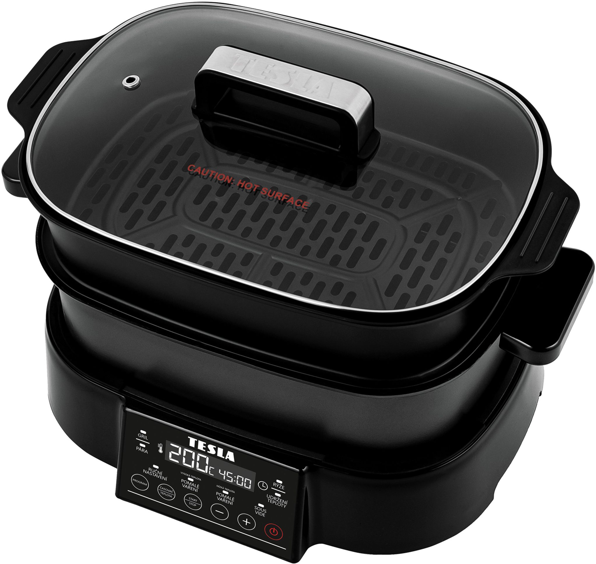 Tesla MultiCook M90 Grill - multifunkční elektrický hrnec