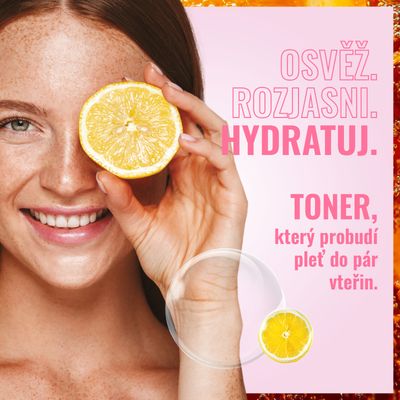 Dermacol Rozjasňující toner s vitamínem C 100 ml