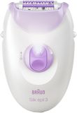 Braun Silk·épil 3, Epilátor 3-000, Fialový