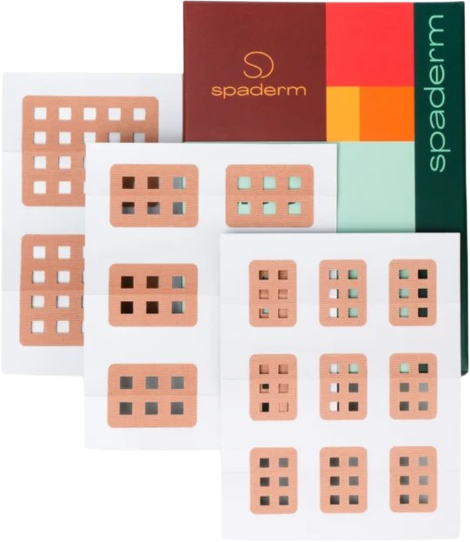 Spophy Spaderm Face Cross Tape, Mix 130 ks