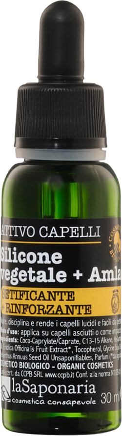 laSaponaria Rostlinný silikon + Amla - suchý olej na vlasy 30 ml