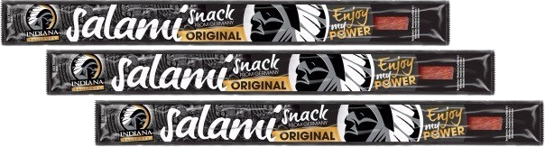Indiana Jerky Salami Snack 3 x 18 g