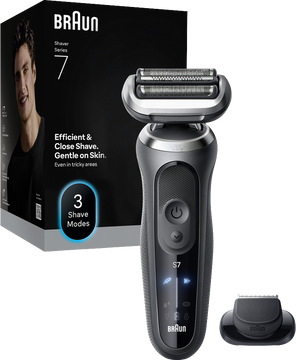 Braun Series 7 72-G1200s, Elektrický holicí strojek - Šedá