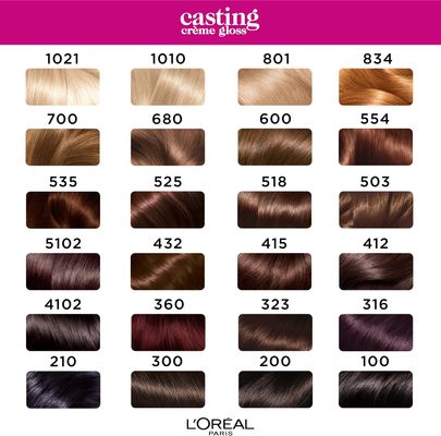 L'Oréal Paris Barva na vlasy Casting Crème Gloss Odstín: 323 Hořká čokoládová