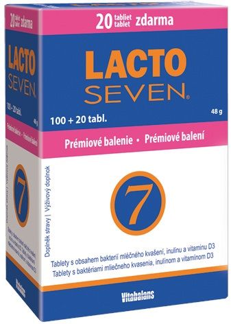 Vitabalans Oy Lacto Seven 120 tabletta