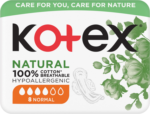 Kotex® NATURAL Normal 8 ks