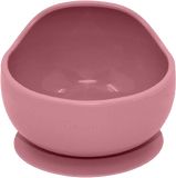 Petite&Mars Miska silikonová s přísavkou TAKE&MATCH Dusty Rose 6m+ 350 ml