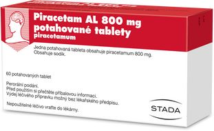 Piracetam AL 800mg tbl.flm. 60 tablet