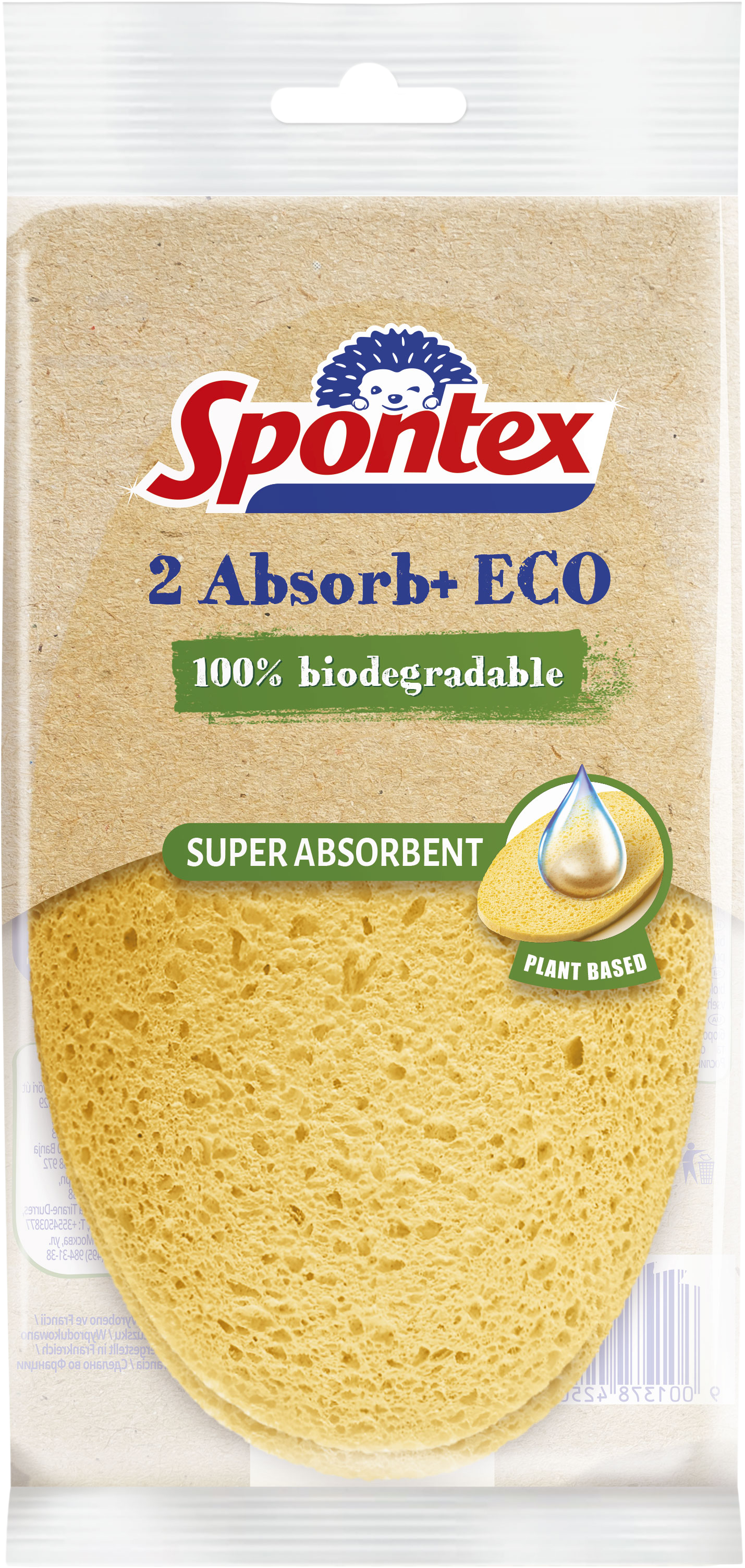 Spontex Absorb+ ECO 2 ks