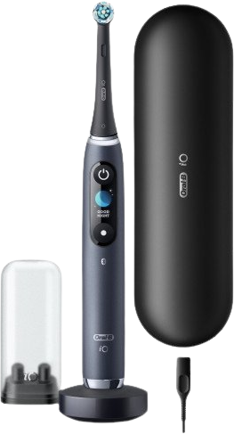 Oral-B iO Series 9 Black onyx elektrický zubní kartáček s magnetickou technologií iO