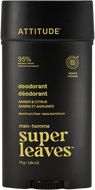 Attitude Pánský deodorant Super leaves Amber & Citrus 75 g