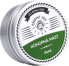 Konopný Táta Konopná mast čistá 80 ml