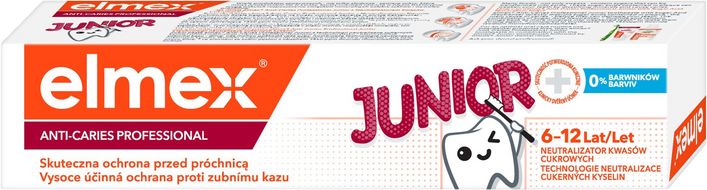 Elmex Anti-Caries Professional Junior zubní pasta 75 ml
