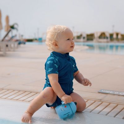 Tommee Tippee Superstar Sippee netekoucí hrnek, 6m+, modrý 300 ml