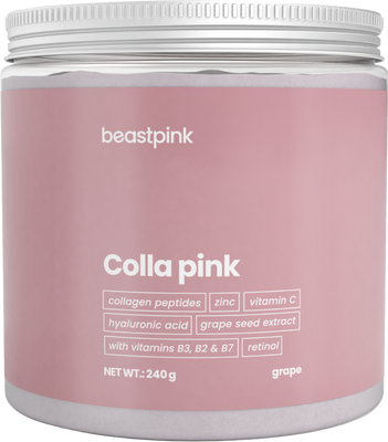 GymBeam Colla Pink hrozny 240 g
