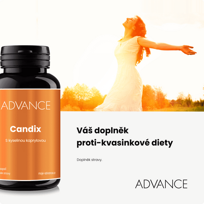 ADVANCE Candix - s kyselinou kaprylovou 60 kapslí