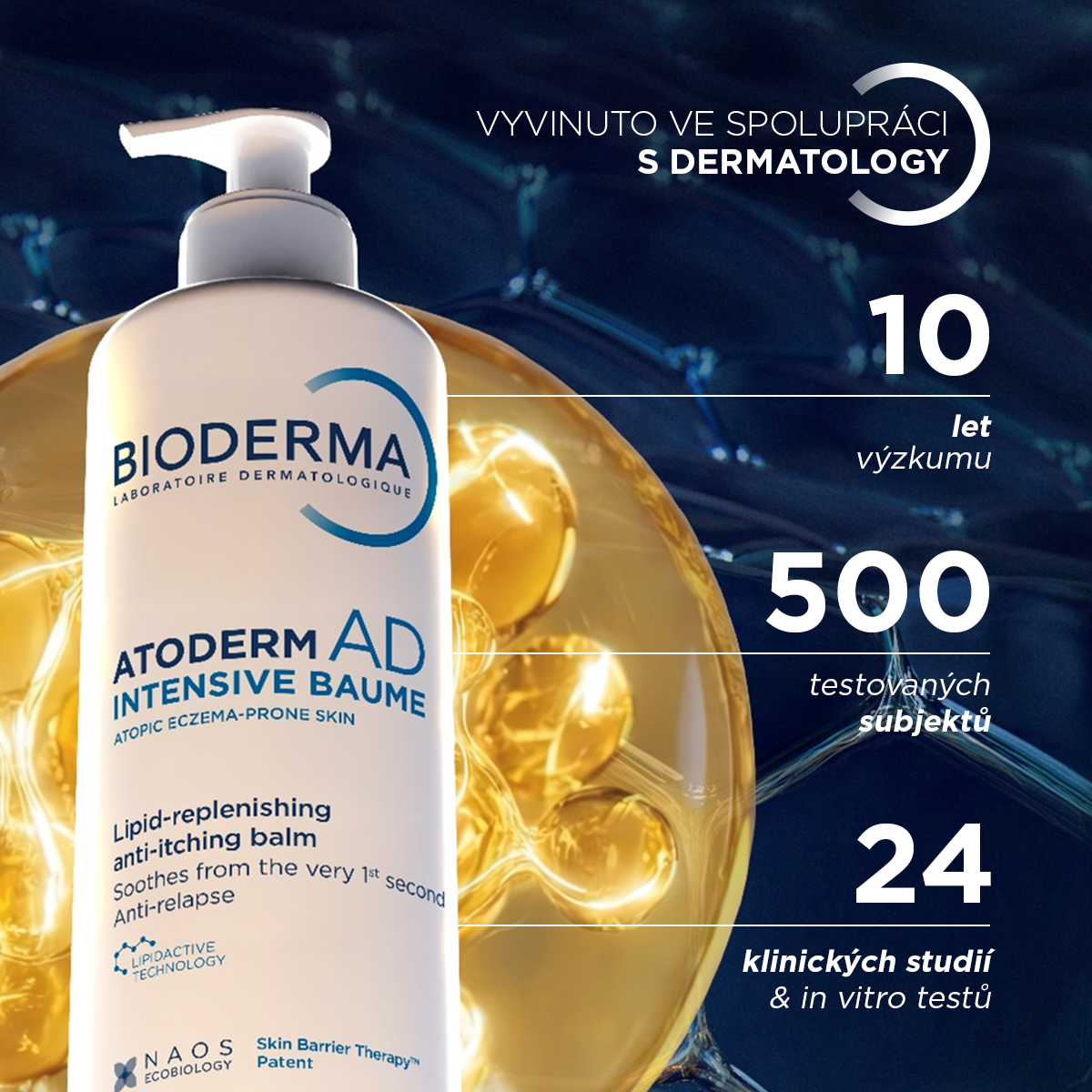 Bioderma Atoderm Intensive Baume zklidňující balzám proti svědění pro atopickou pokožku 45 ml