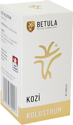 Betula Kozí kolostrum 60 tobolek
