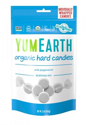 YumEarth organické peprmintové bonbóny 97 g