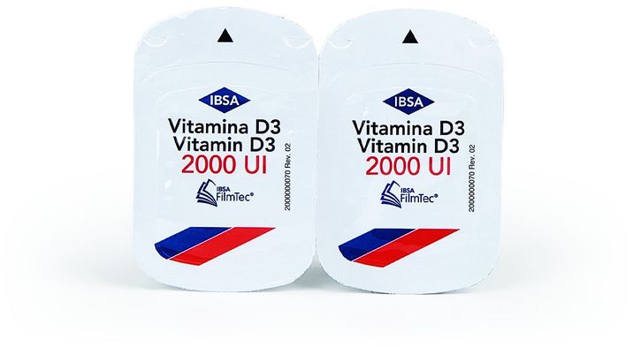 Ibsa Vitamín D3 2000IU rozpustných v ústech 30 ks