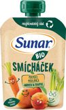 Sunar BIO ovocná kapsička Smícháček mango, mrkev, meruňka a fenykl 100 g