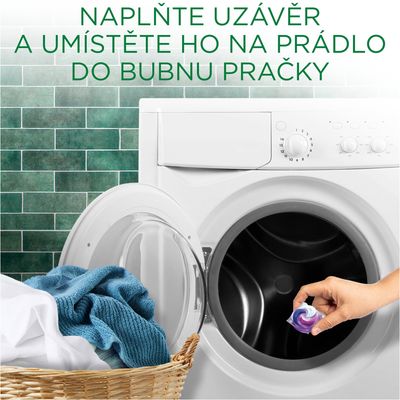 Ariel kapsle Black na praní 26 ks
