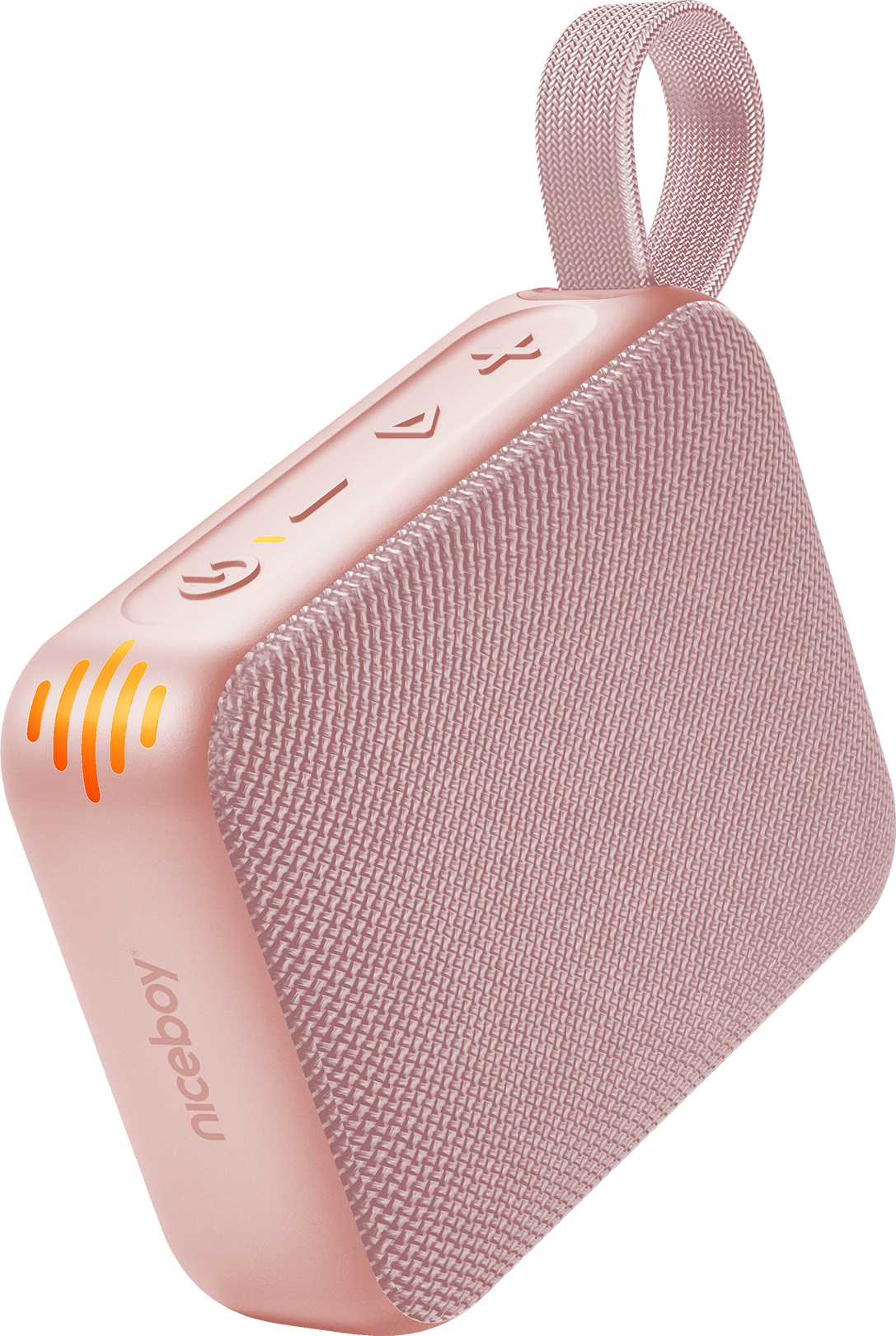 Niceboy Atom 4 Pink Přenosný reproduktor