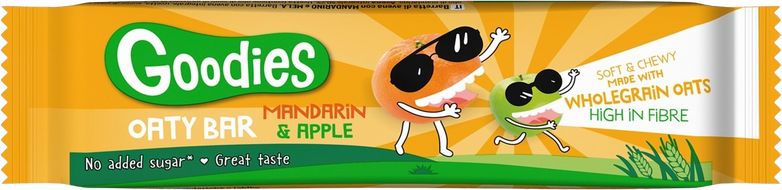 Goodies Ovesná tyčinka mandarinka a jablko 23 g