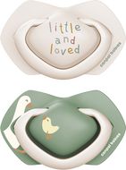 Canpol babies Dudlík silikonový symetrický Light touch Goose 6-18m, 2 ks