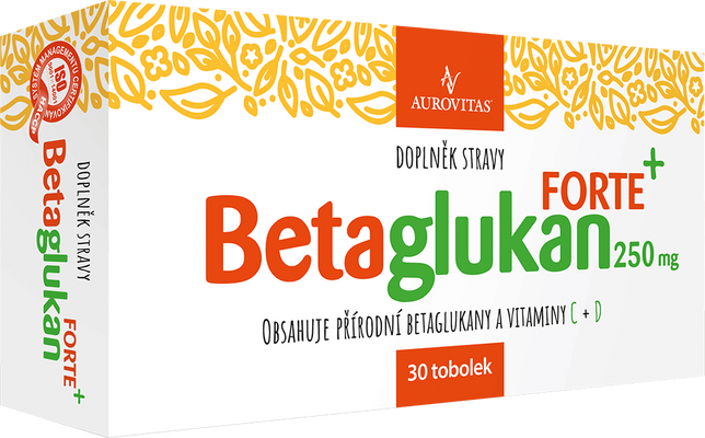 Betaglukan Forte 250 mg 30 tobolek