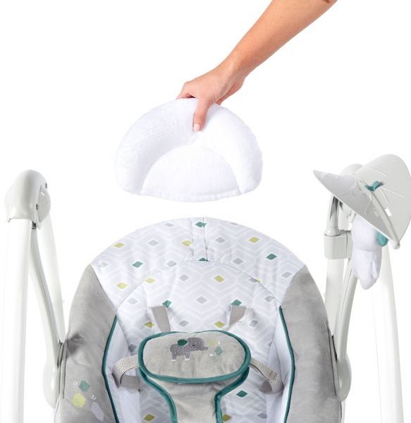 Ingenuity Houpačka konvertibilní vibrující s melodií Nash 2v1 do 9 kg