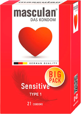 Masculan Kondomy Sensitive Big Pack 21 ks