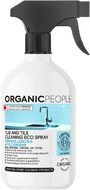 Organic People Eko čisticí sprej do koupelny, citrón a jablečný ocet 500 ml