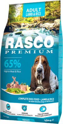 RASCO PREMIUM Adult Lamb & Rice 15 kg