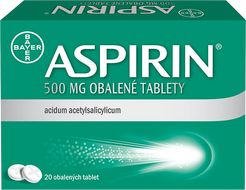 Aspirin 500mg obalené tablety 20 ks