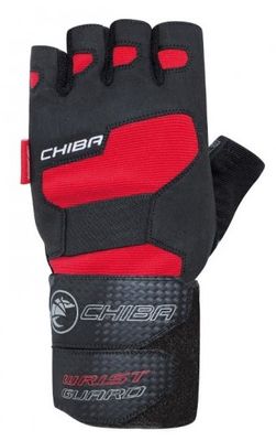 Chiba Wristguard III červeno černé XL