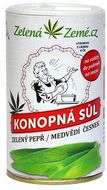 Zelená Země Konopná sůl pepř a medvědí česnek 165 g