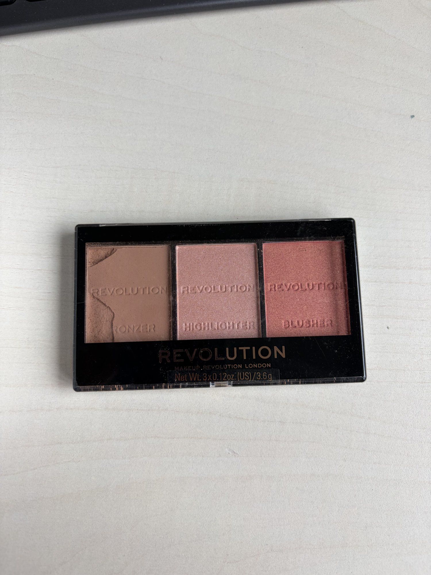 PB Revolution Ultra Sculpt & Contour Kit Ultra Fair C01 paletka na tvář 11 g